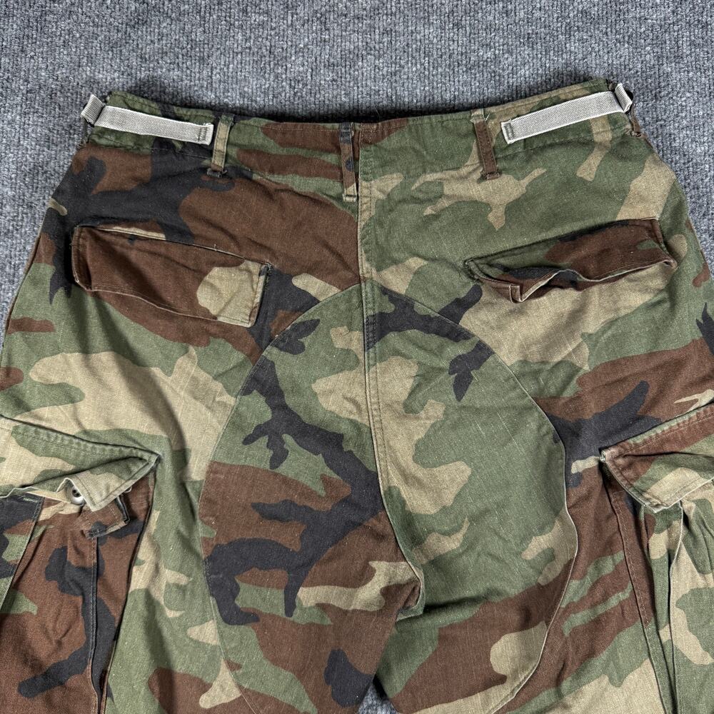 Vintage U.S. Army Woodland Camouflage Cold Weather Pants Medium Regular 31 x 32 - Picture 4 of 11